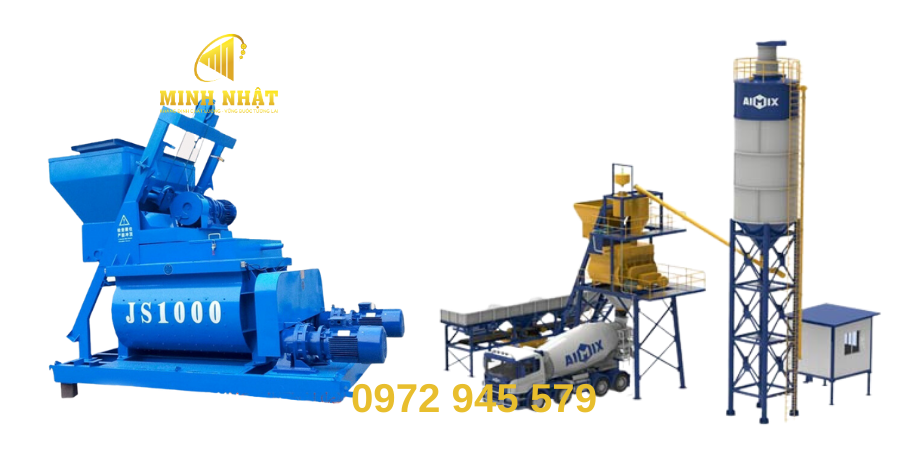 trạm trộn bê tông 60m3/h