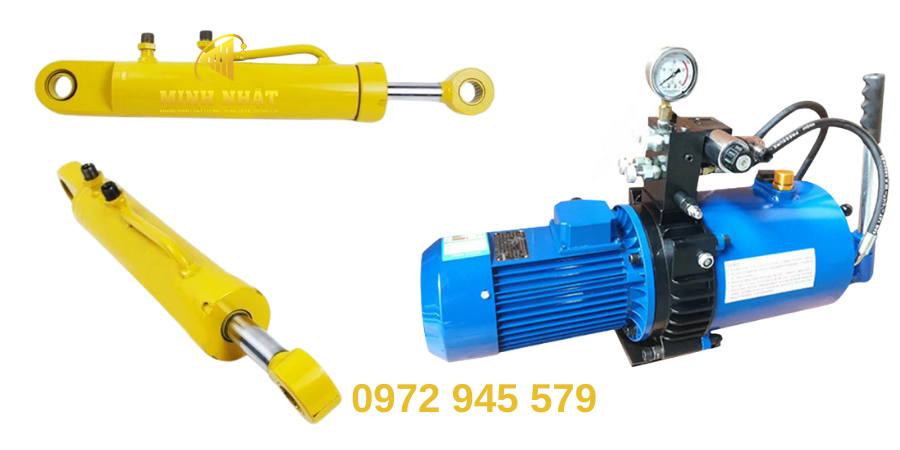 Bơm thuỷ lực mở cửa xả cối sicoma