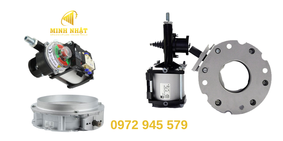 van bướm khí nén xả nước DN100 DN150